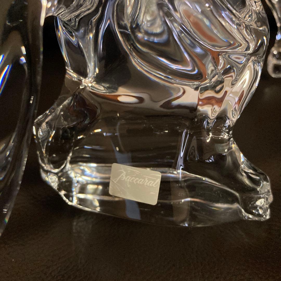 Baccarat バカラ いななく馬 跳ね馬 ジャンピングホース 置物