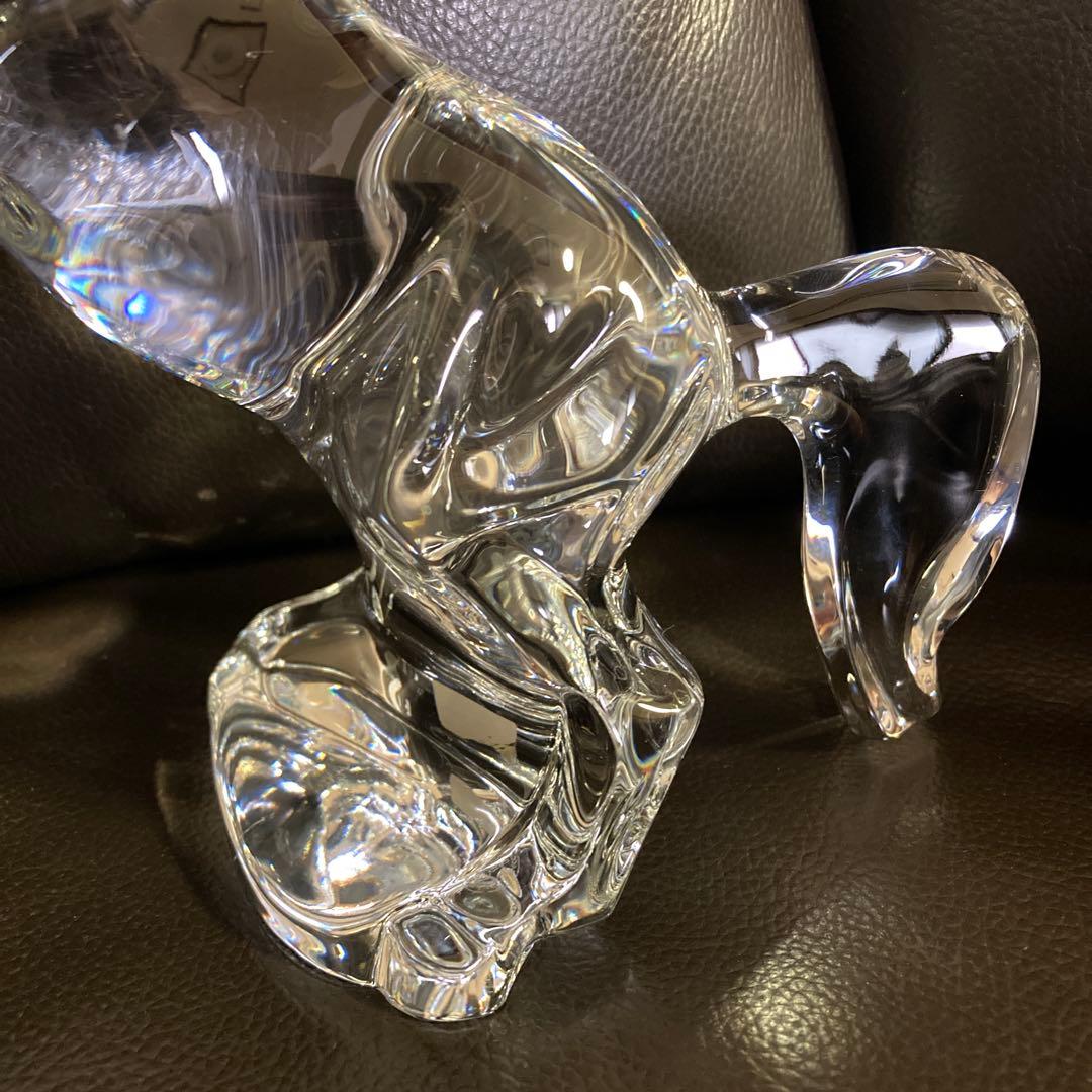 Baccarat バカラ いななく馬 跳ね馬 ジャンピングホース 置物