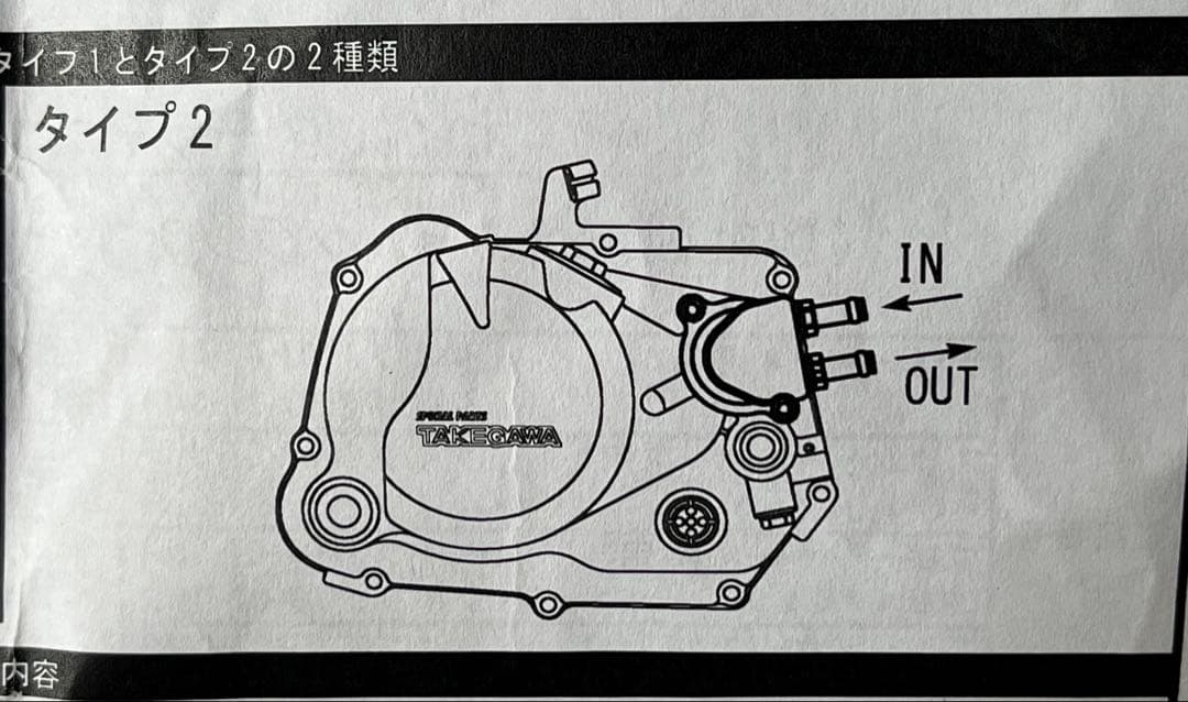 武川 オイルクーラーユニット タイプ2 スペシャルクラッチ タケガワ