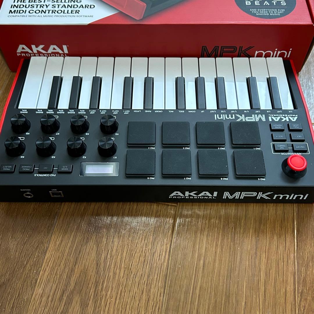 【美品】AKAI MPK mini MIDIコントローラー