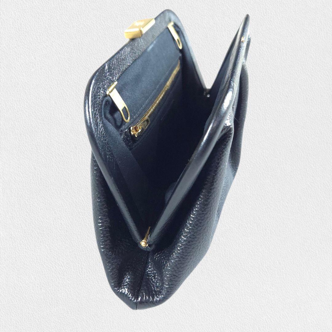 バッグ BALENCIAGA Black Leather Clutch Bag