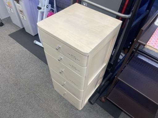 山善　ミニチェスト　フェノミン5段