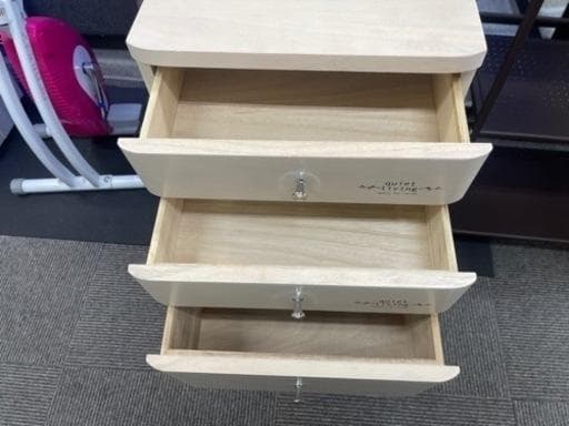 山善　ミニチェスト　フェノミン5段