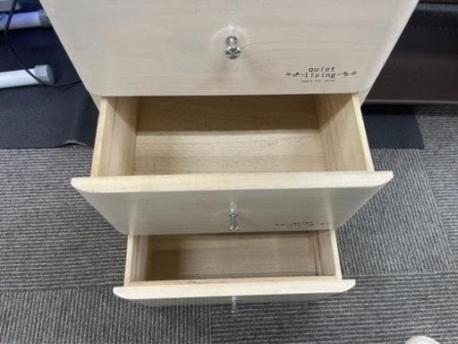 山善　ミニチェスト　フェノミン5段