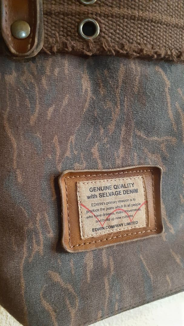 デニムリメイク★★★ MILITARY VINTAGE トートショルダー&腰袋付