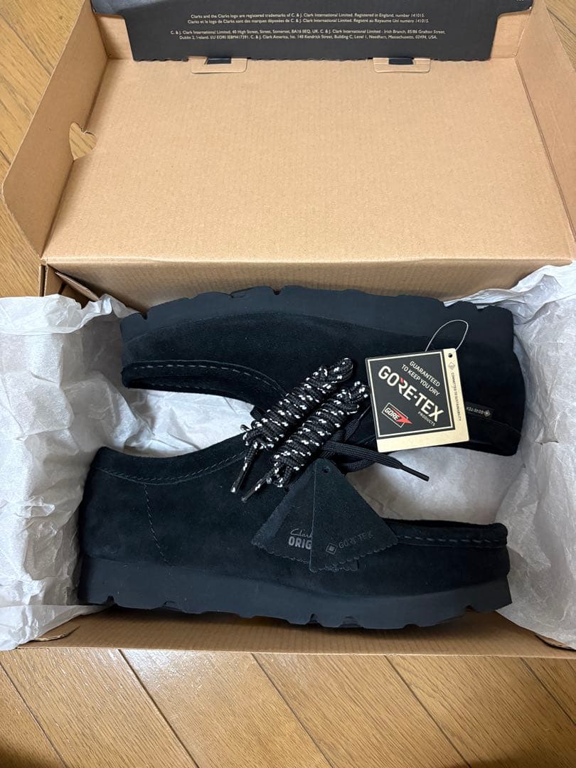 ⚠️新品未使用　Clarks ワラビー　ゴアテックス　UK7 クラークス