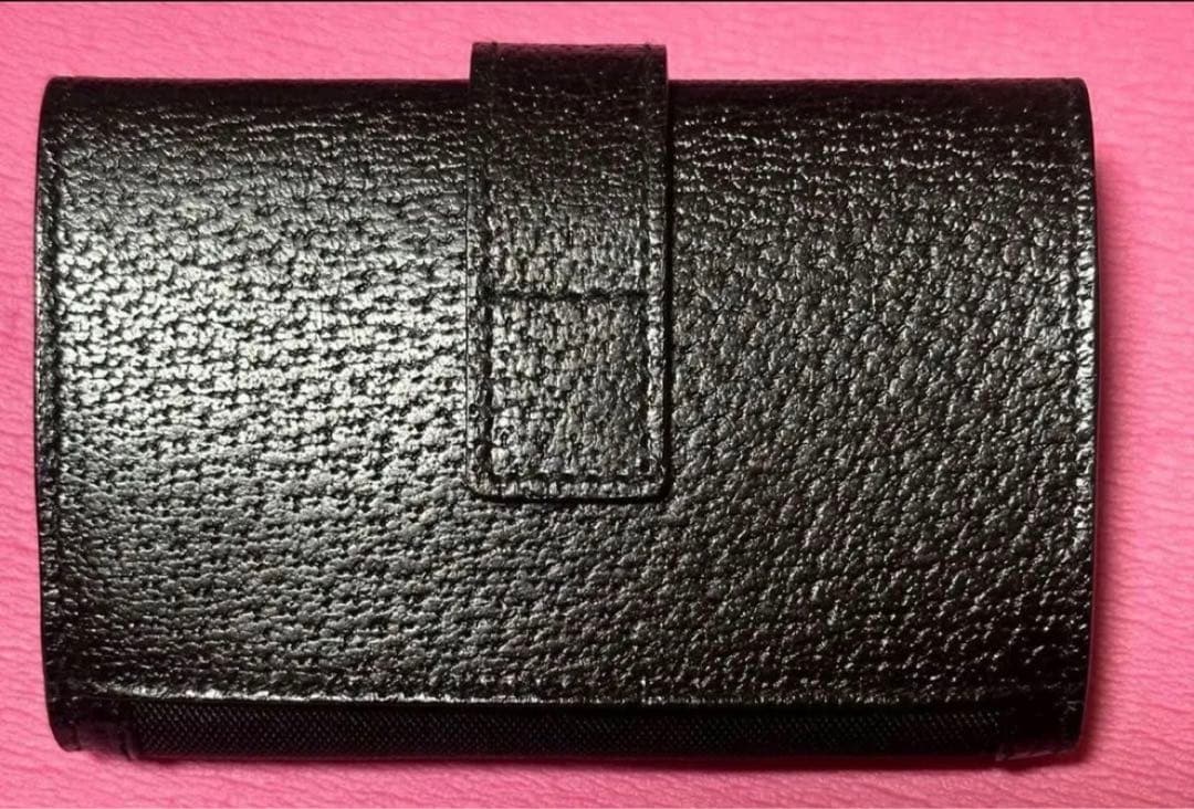【近日削除】GUCCI 黒 定期 パスケース カードケース 名刺入れ ジャンク品