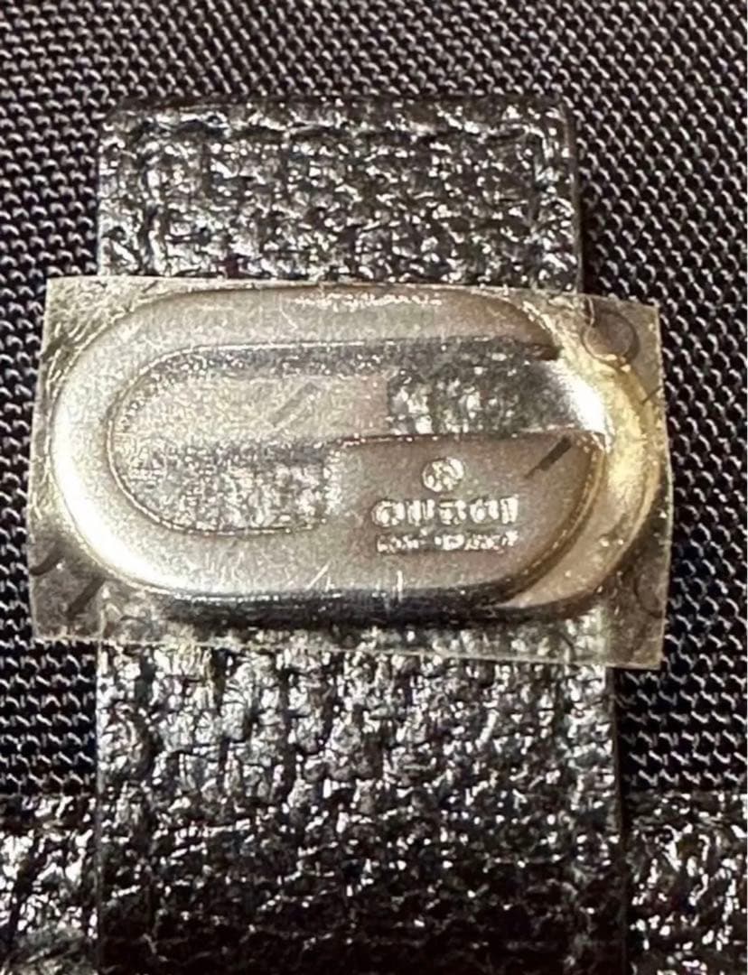 【近日削除】GUCCI 黒 定期 パスケース カードケース 名刺入れ ジャンク品