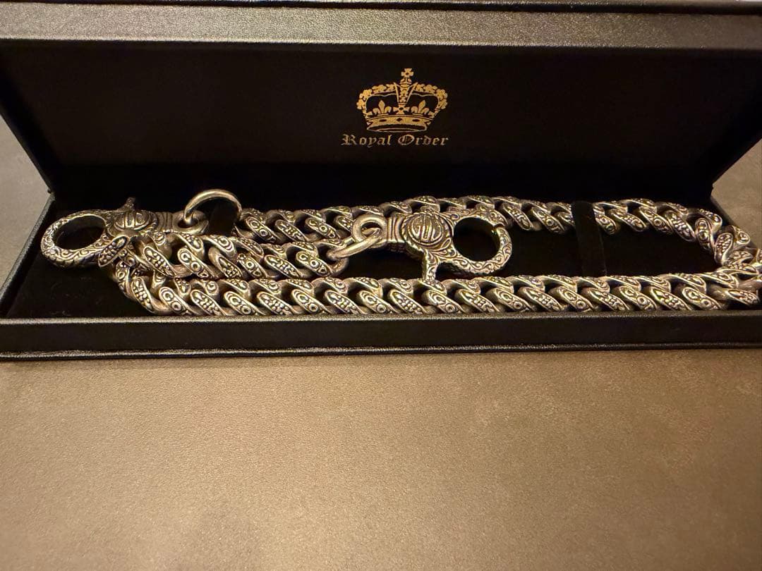  Order シルバー ウォレットチェーン GODクリップカスタム