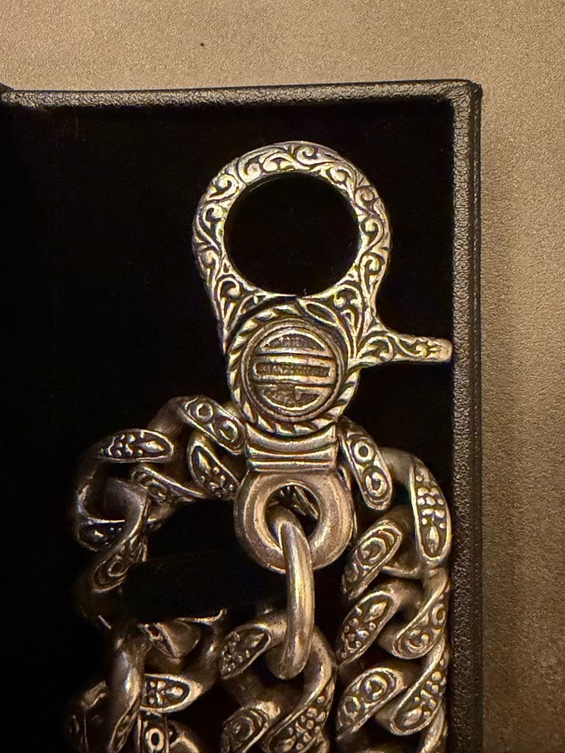  Order シルバー ウォレットチェーン GODクリップカスタム