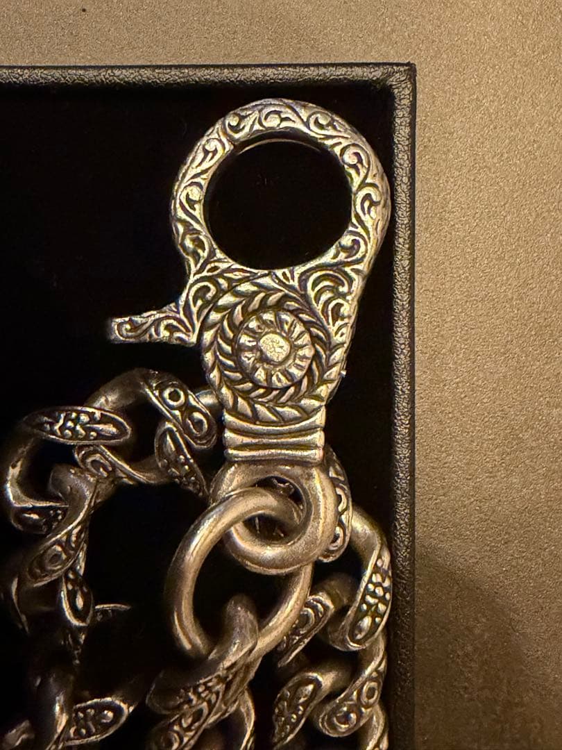  Order シルバー ウォレットチェーン GODクリップカスタム