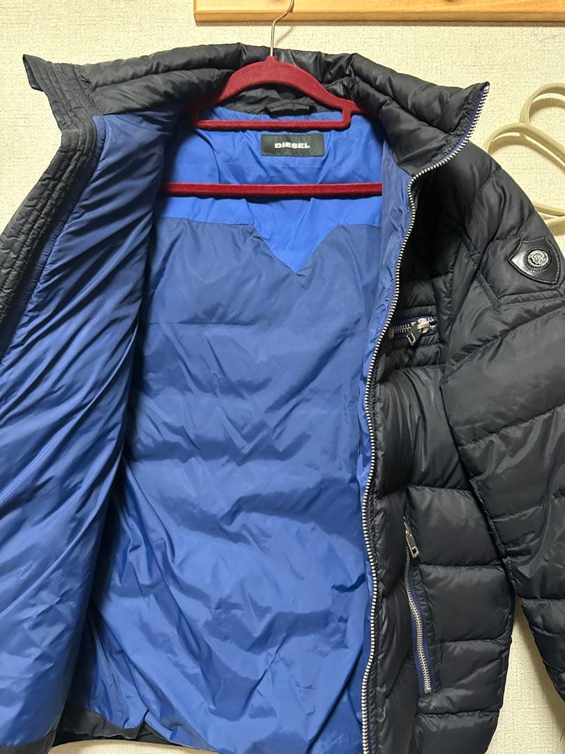 DIESEL 中綿ダウンジャケットブラック M