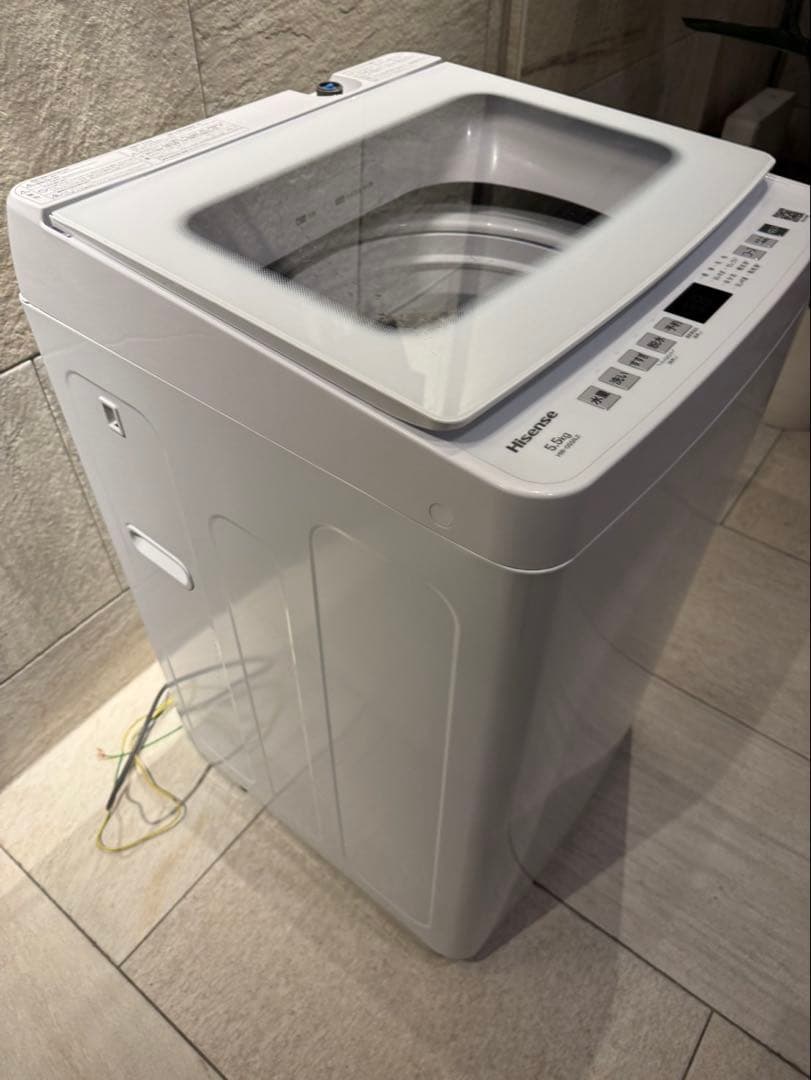 2025年製★美品　ハイセンス 全自動電気洗濯機 HW-G55NJ1