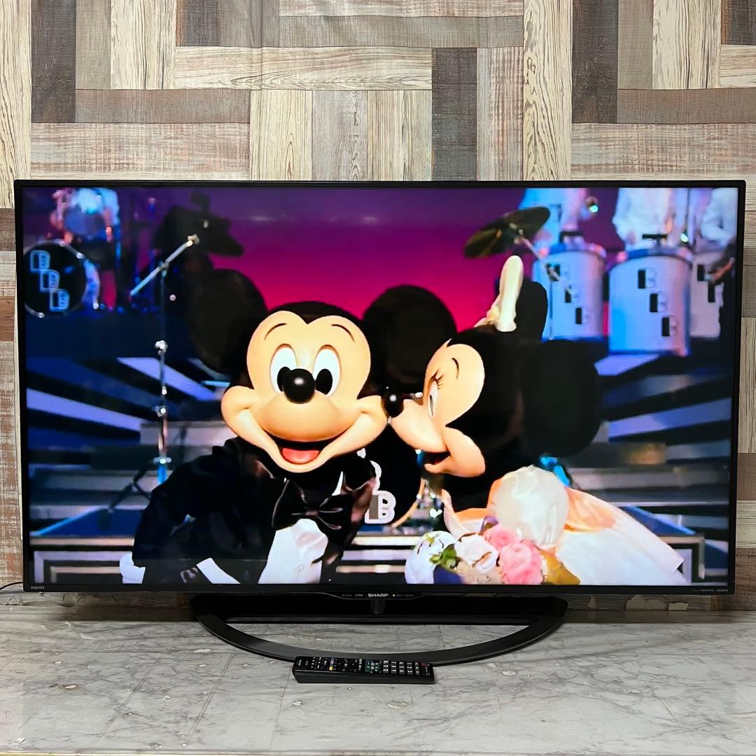 即日受渡❣️全国送料込シャープ 50V型4Kテレビ YouTube.NETFLIX