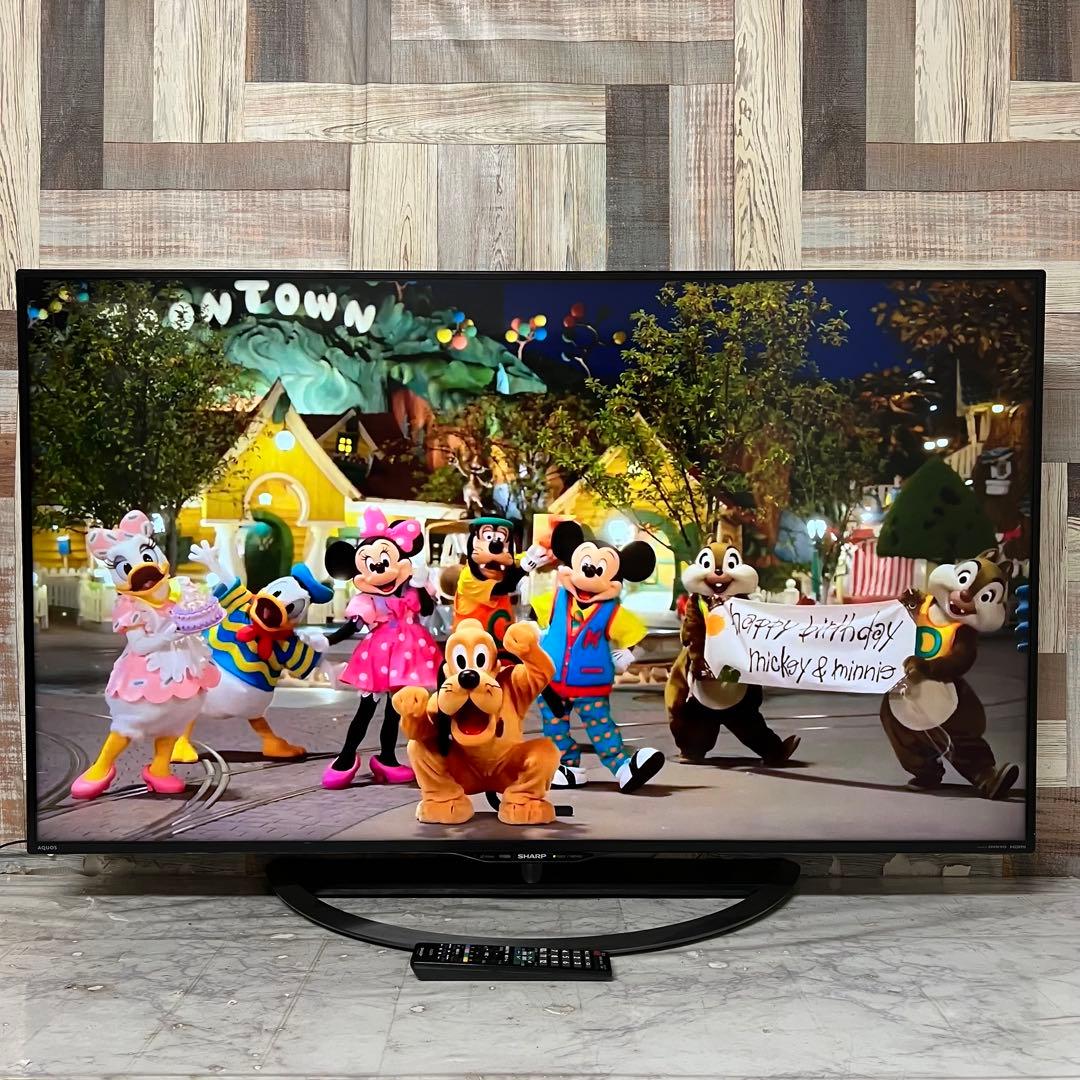 即日受渡❣️全国送料込シャープ 50V型4Kテレビ YouTube.NETFLIX