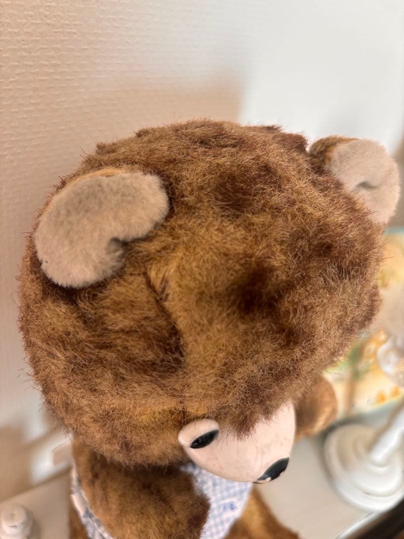 レア　ポンチ目　可愛い　DDRベア アンティークベア　ヴィンテージ　ベルリンベア