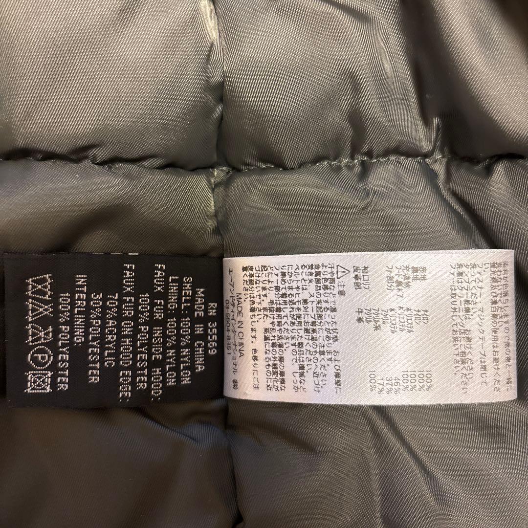 美品　ALPHA ミリタリージャケット　カーキ　M