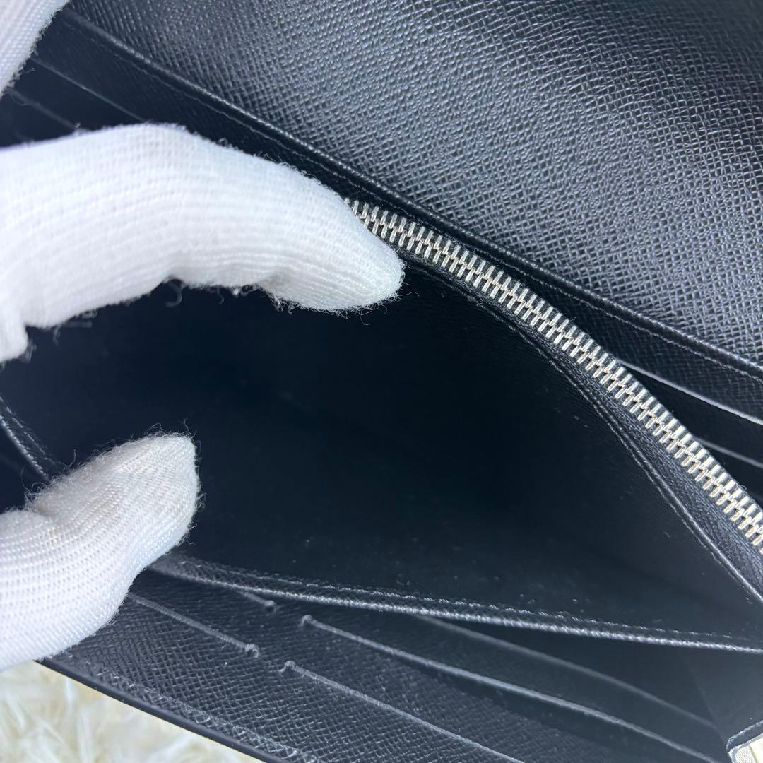 美品! ルイヴィトン エピ ポルトフォイユ ツイスト 長財布 ブラック RFID