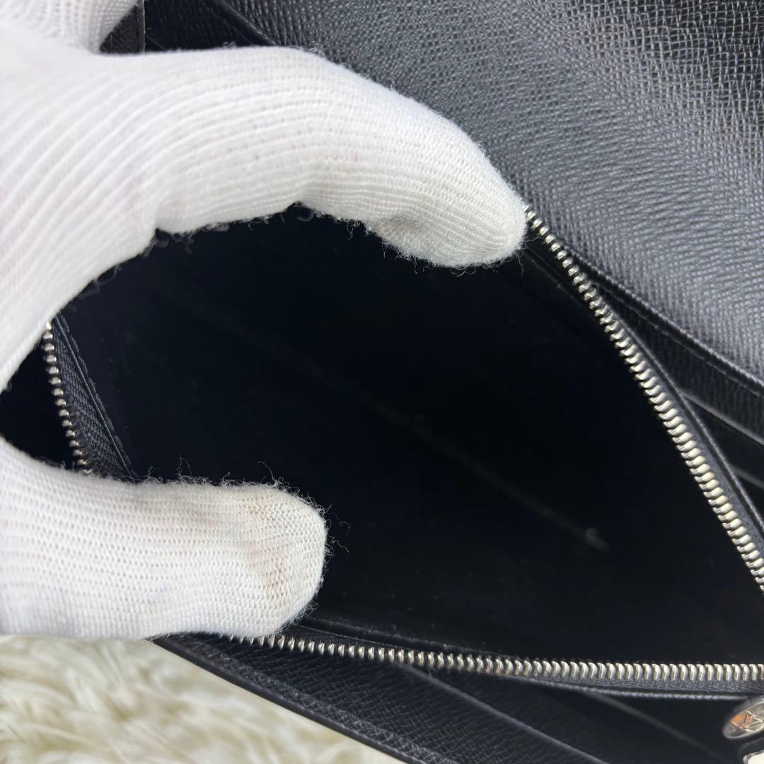 美品! ルイヴィトン エピ ポルトフォイユ ツイスト 長財布 ブラック RFID