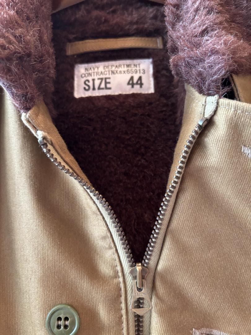 F*S様 WAIPER N-1デッキジャケット 日本製 USN ステンシル 44