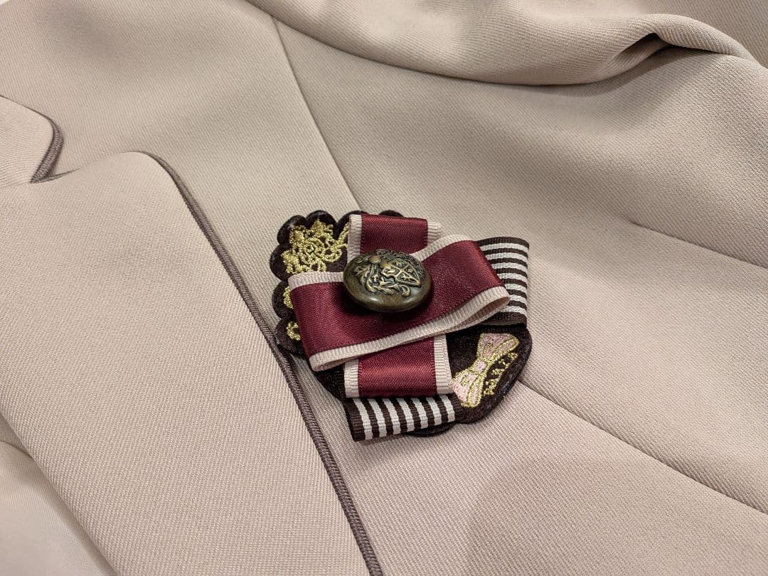 ショパンドゥ 卒服 フォーマルスーツ ブラウンチェック ブレザー165