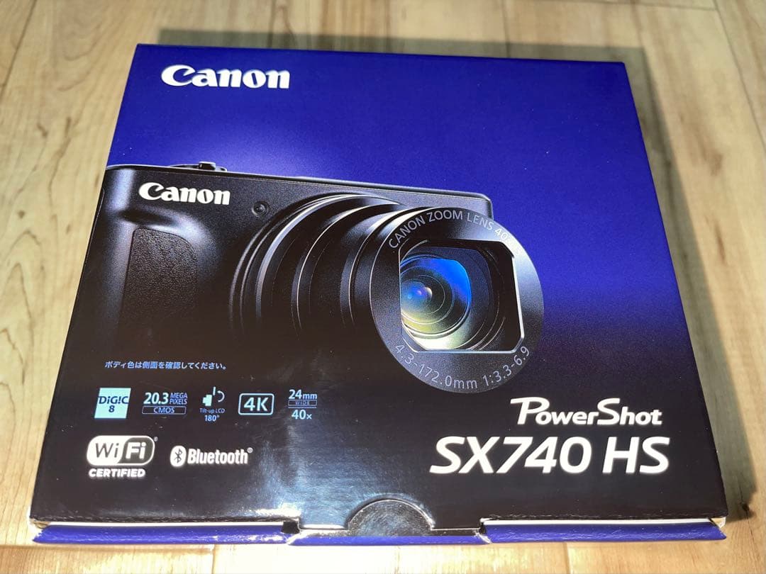 [新品未使用]Canon SX740 HS シルバー
