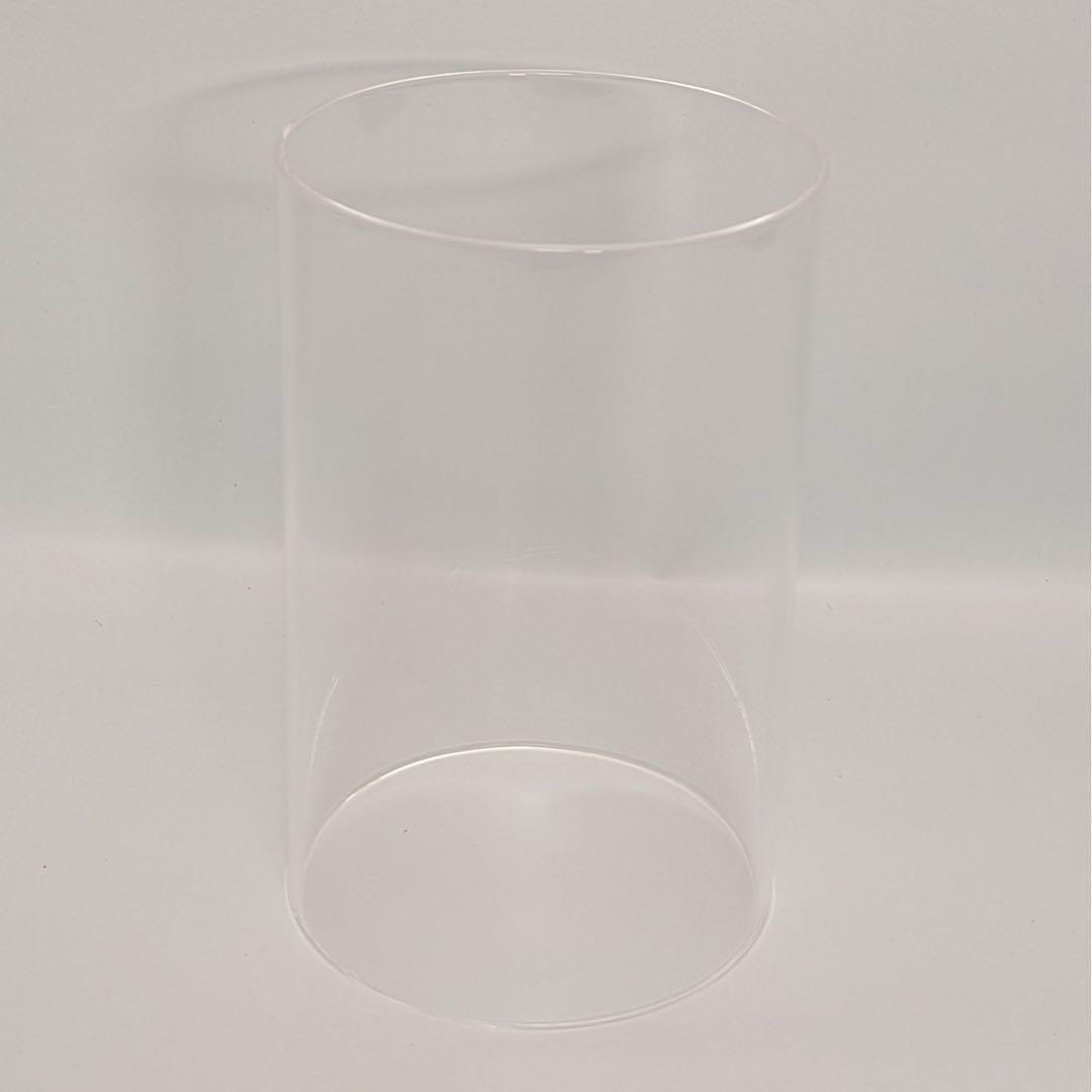 アラジンストーブ　ショートカスタム用　ガラスチムニー　ガラス火屋