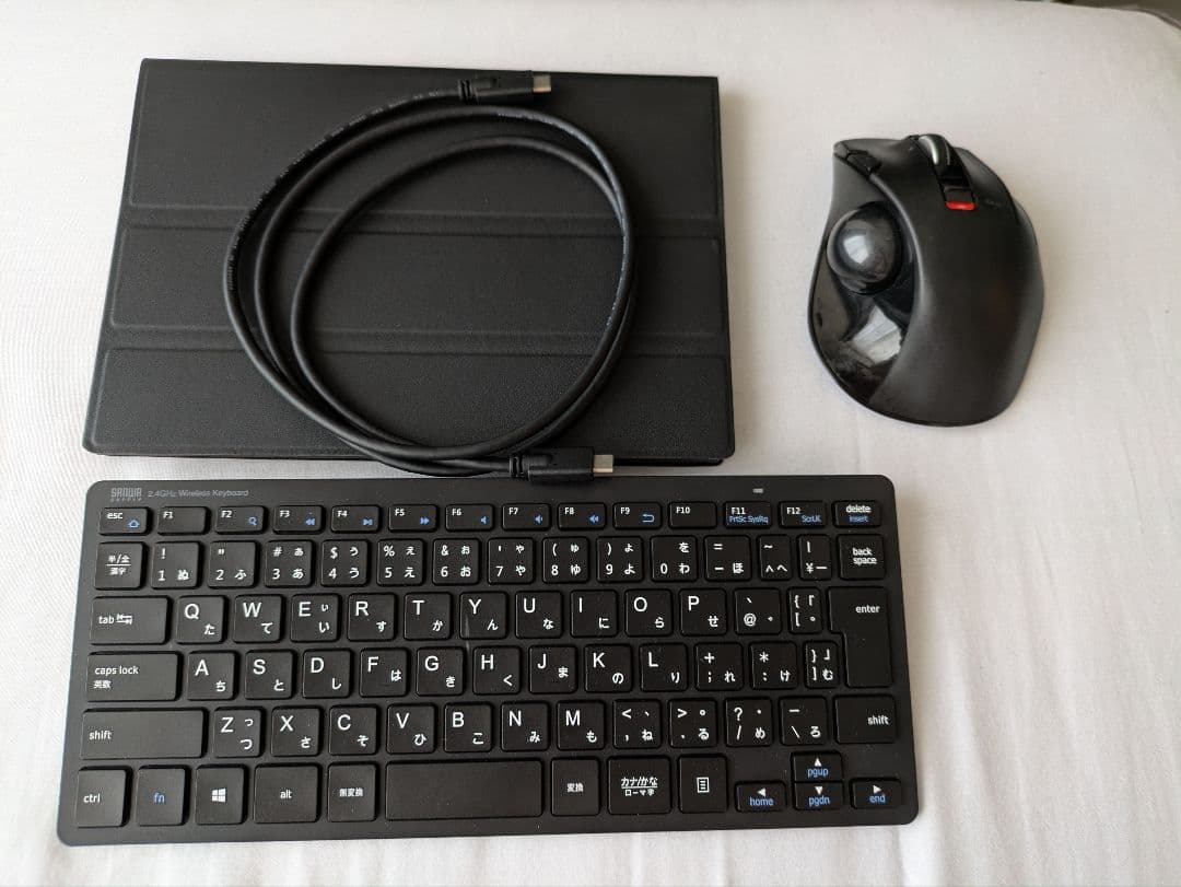 GEEKOM ミニPC A5 ＆簡易モニター・キーボード・トラックボールマウス)