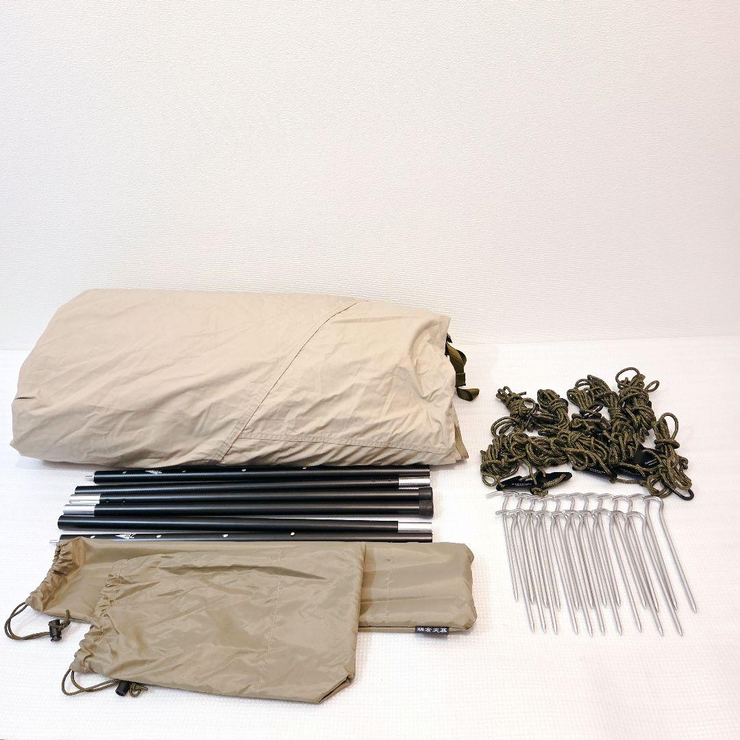 【美品・使用2回】鎌倉天幕 Hideout TC ハイドアウトTC テント