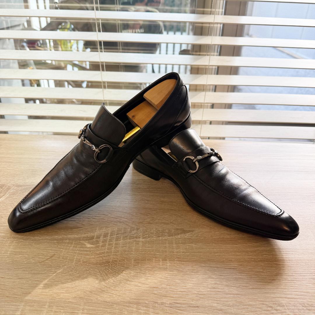 DOLCE&GABBANAドルチェガッバーナドレスシューズ靴ブラック黒 27cm