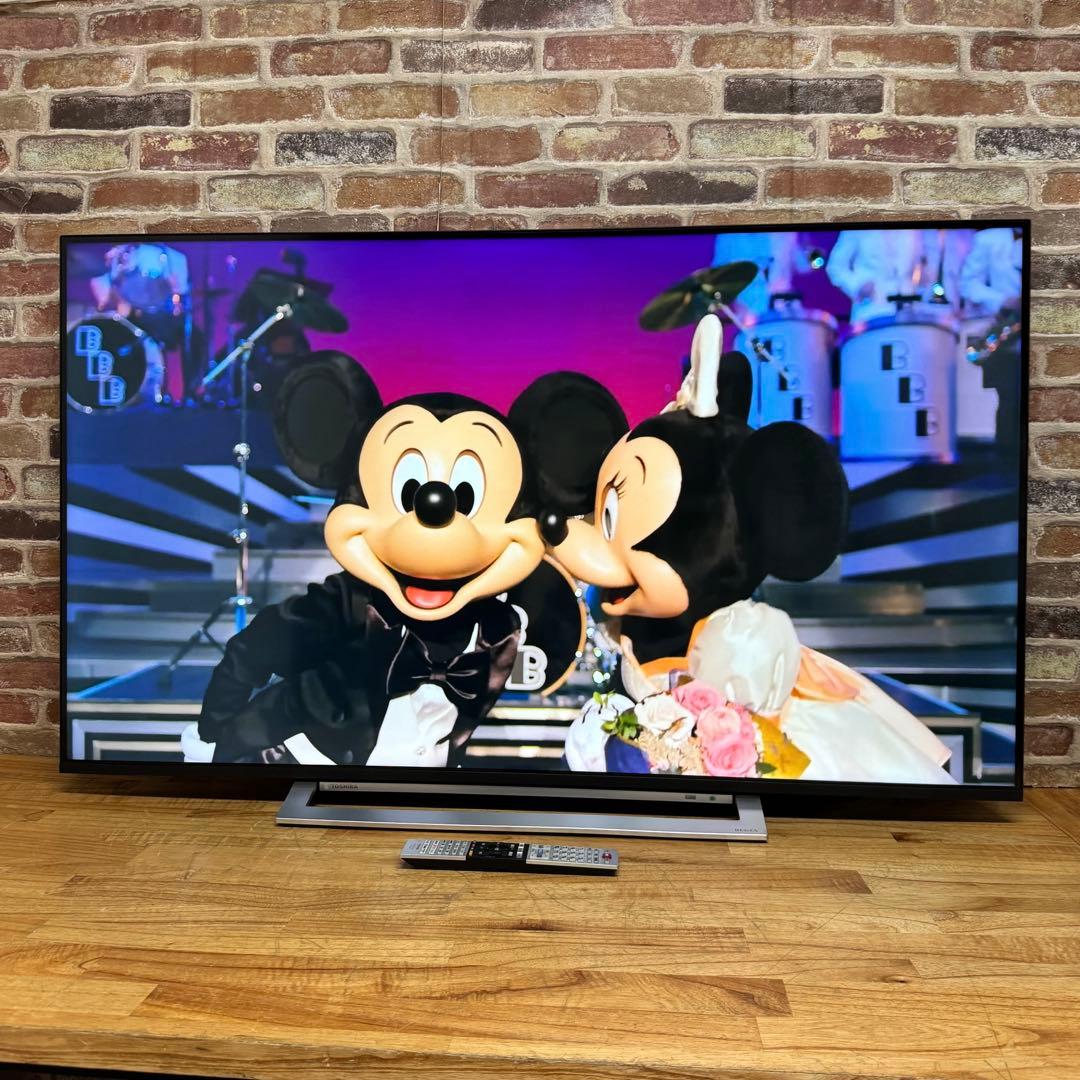 東芝 55V型 4Kチューナー内蔵 液晶テレビ レグザ 55M530X W録画○