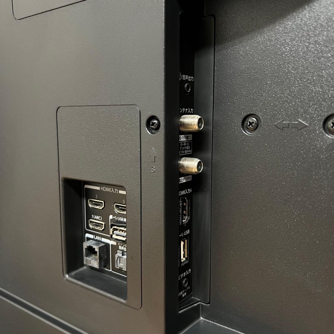 東芝 55V型 4Kチューナー内蔵 液晶テレビ レグザ 55M530X W録画○