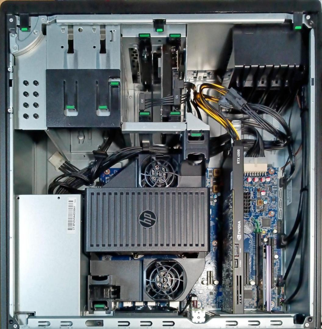 初期保証i9-11950H相当64GB SSD2TB RTX4000