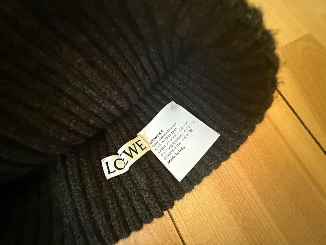 ほぼ新品★ロエベ LOEWE★ビーニー★ニットキャップ