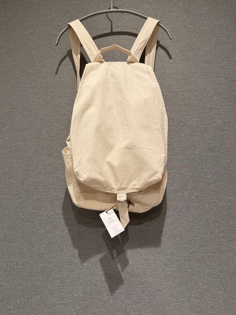 【takeshi kanda】キャンバスリュック/きなり