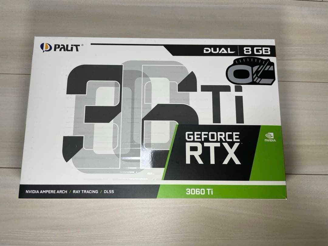 グラフィックボード・グラボ・ビデオカード PALIT GeForce RTX 3060 Ti 8GB