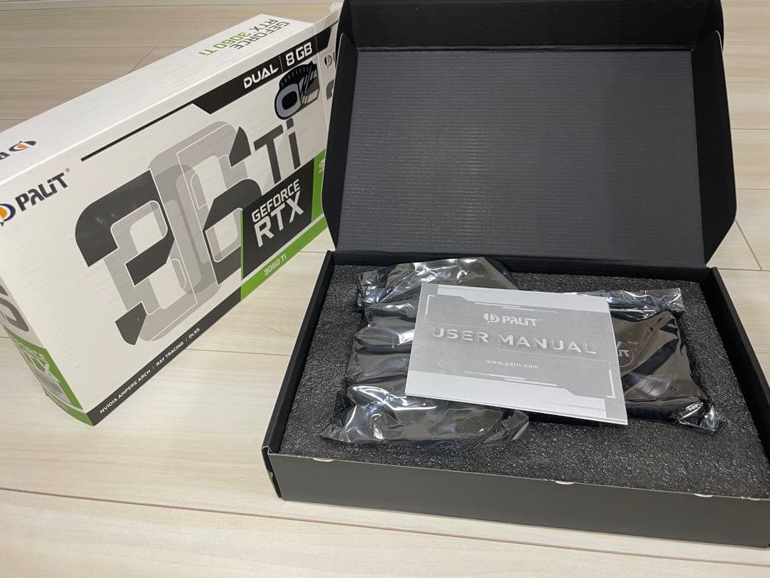 グラフィックボード・グラボ・ビデオカード PALIT GeForce RTX 3060 Ti 8GB