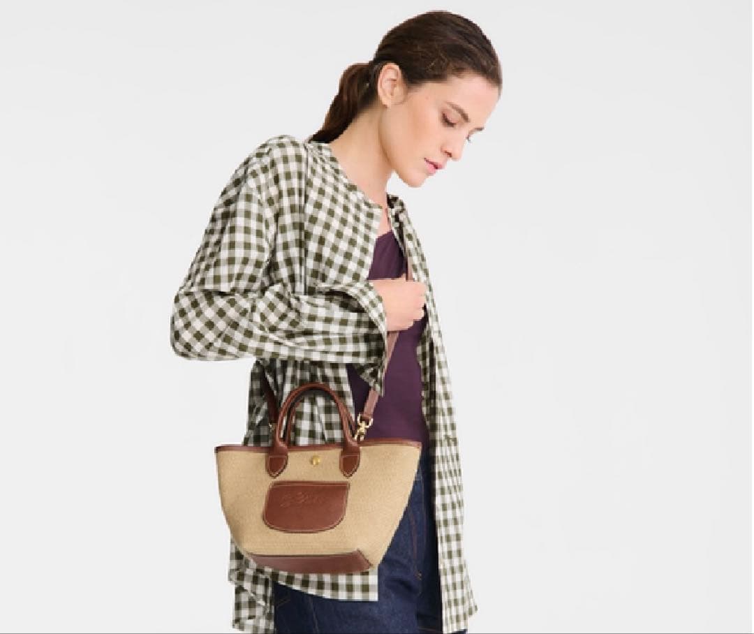 LONGCHAMP かごバッグ　ル プリアーXS バスケットバッグ