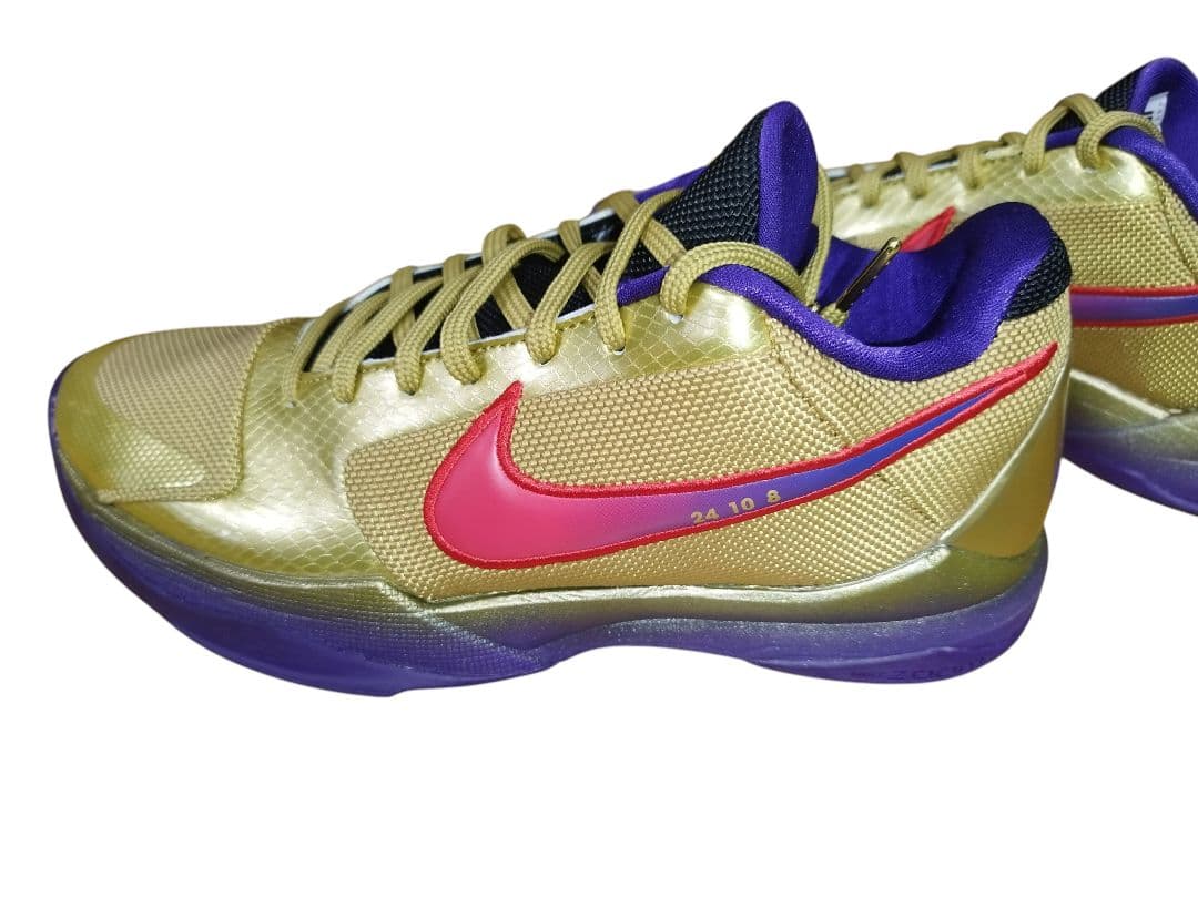 新品　NIKEナイキ　コービー 5　プロトロ　アンディフィーテッド　ゴールド