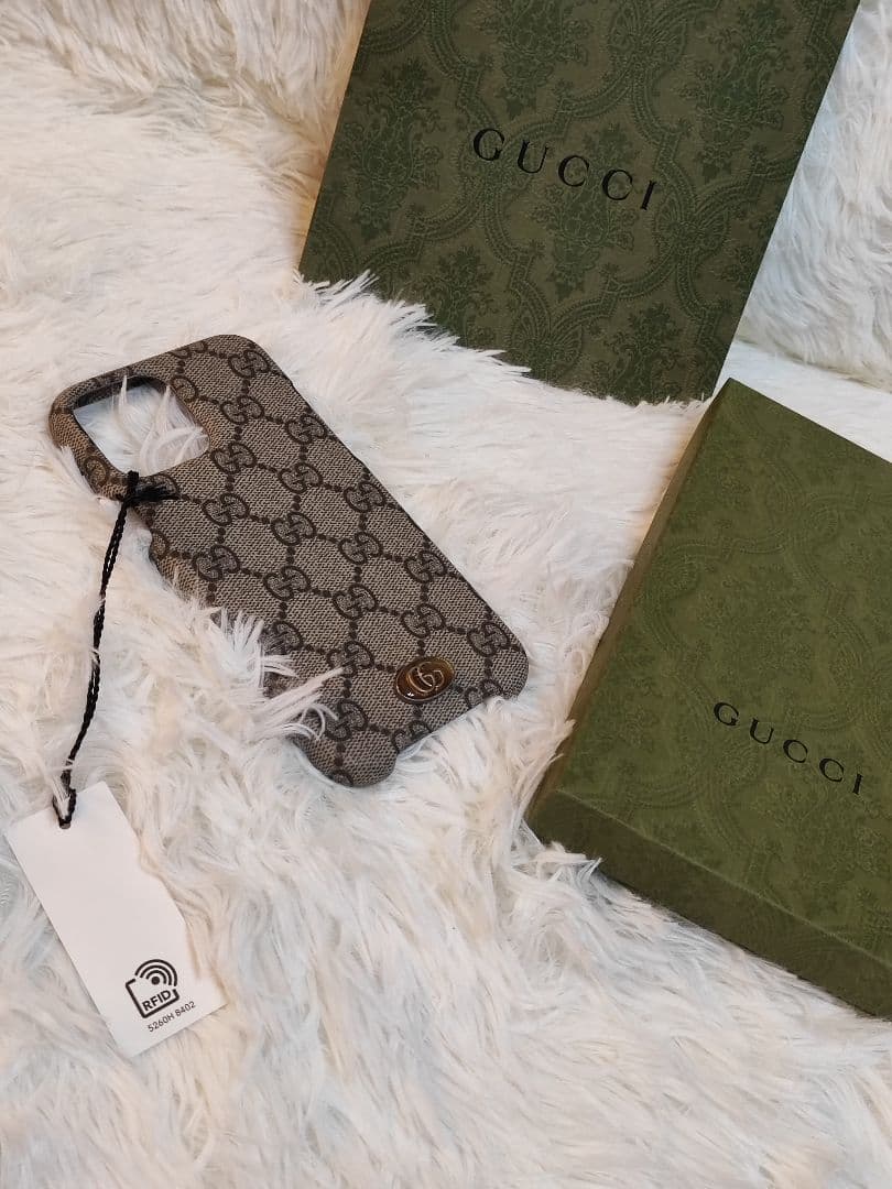 新品 未使用 GUCCI グッチ iPhone 13 PRO MAX ケース