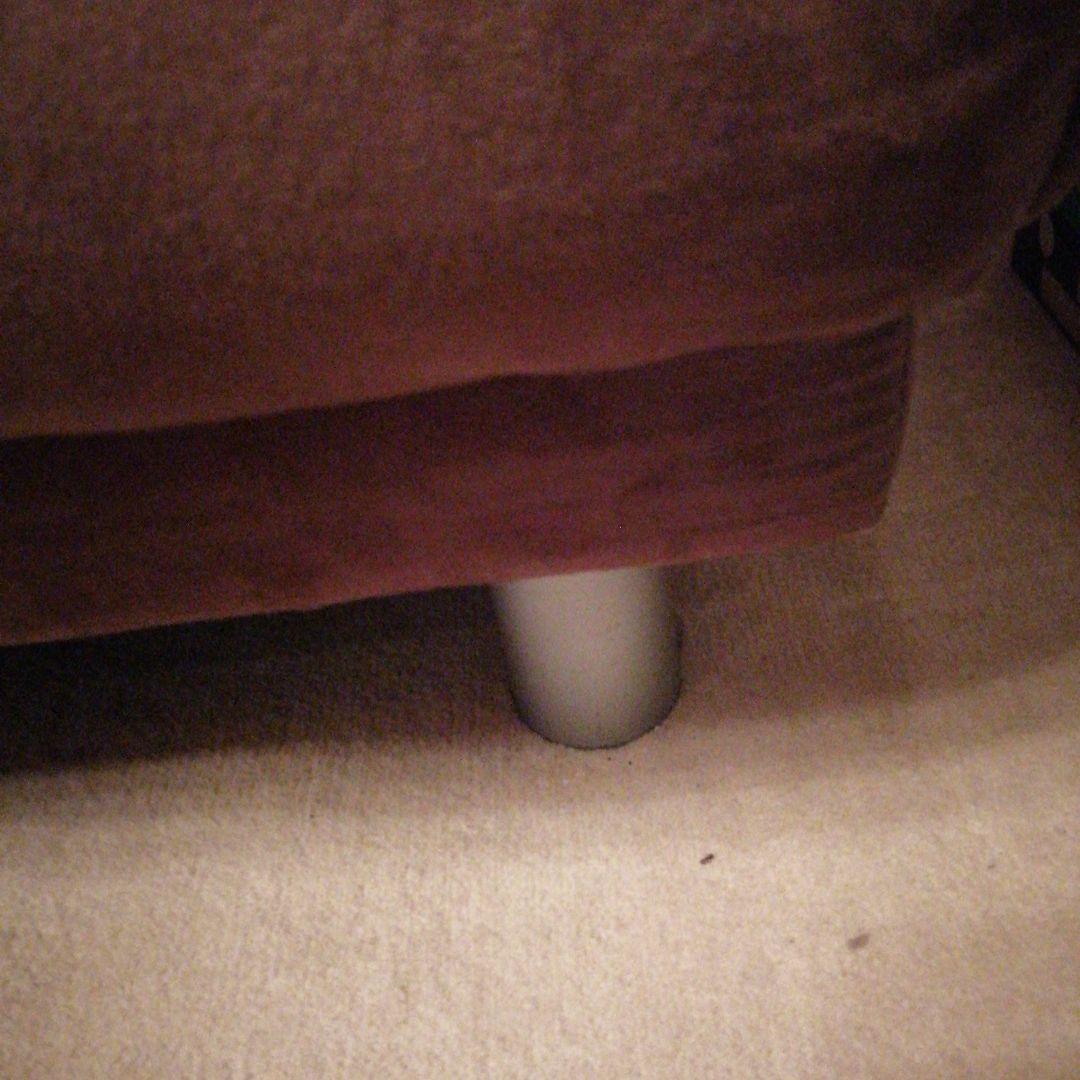 ソファベッド　ブラウン