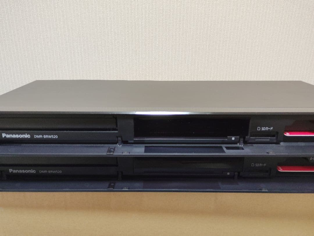 Panasonic DIGA DMR-BRW520２台 ジャンク