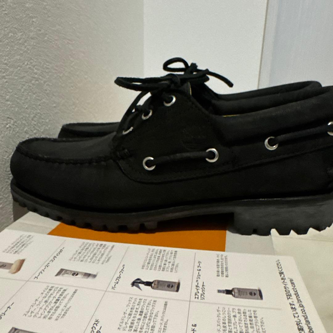 ティンバーランド　スリーアイ　3eye　ヌバック　26.5cm　0A5RWM　黒