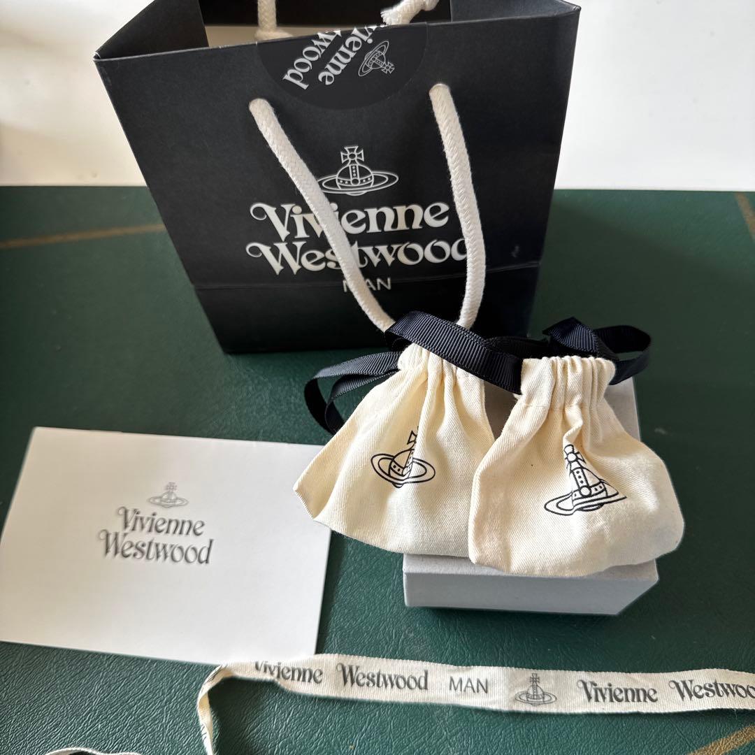 Vivienne Westwood シルバーフープピアス