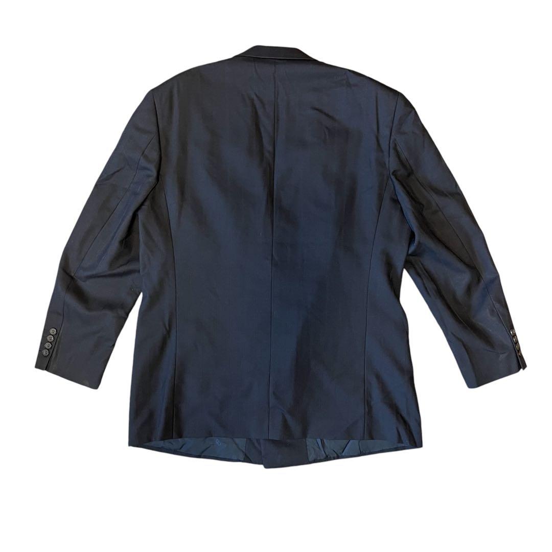 美品✨クリスチャンディオール　ダブルブレスト　セットアップ　ストライプ　ネイビー