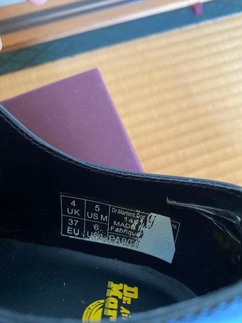 美品ドクターマーチン 1461 3ホール EU37（23cm）