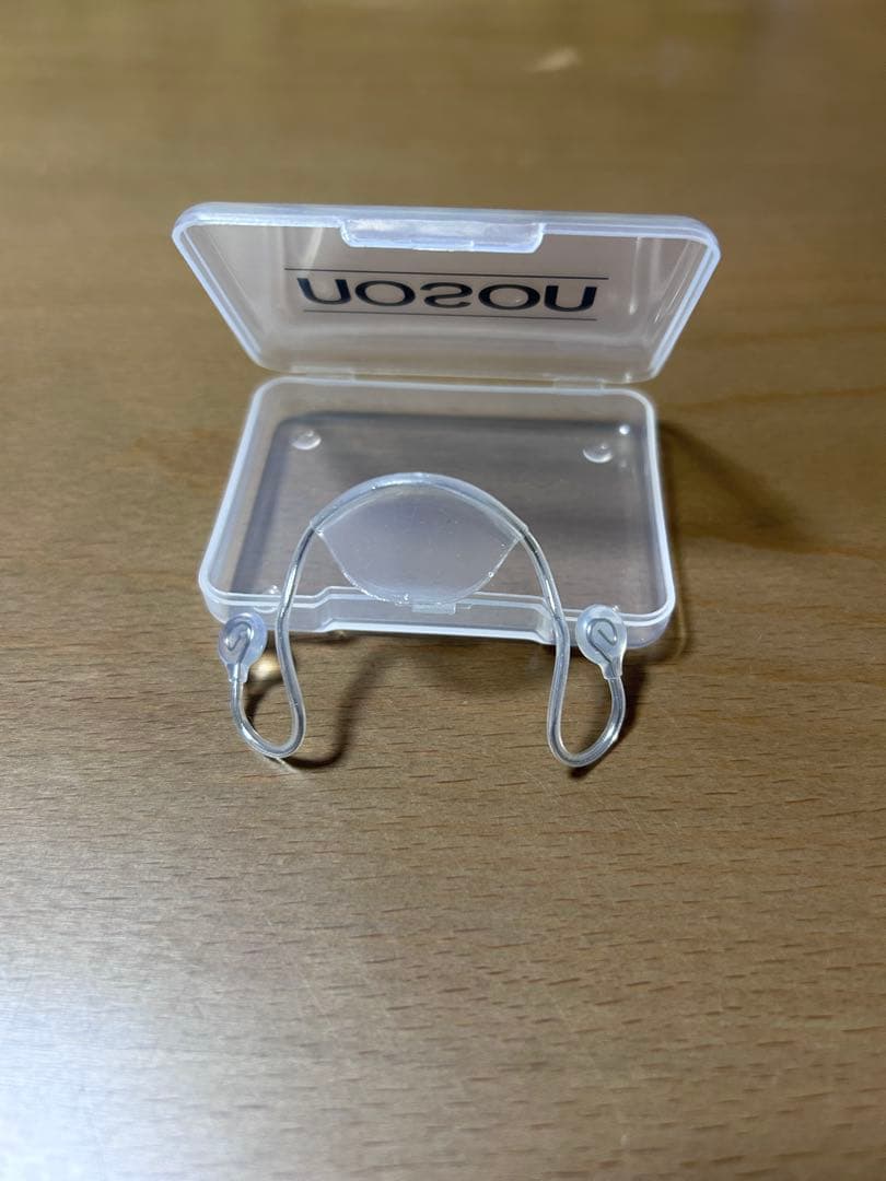 noson 鼻拡張器 ケース付き　クリア