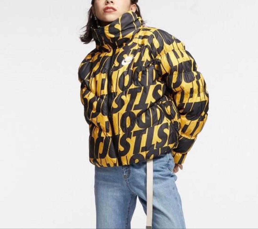 美品 NIKE ナイキ SYN フィル STM AOPJD ダウンジャケット L