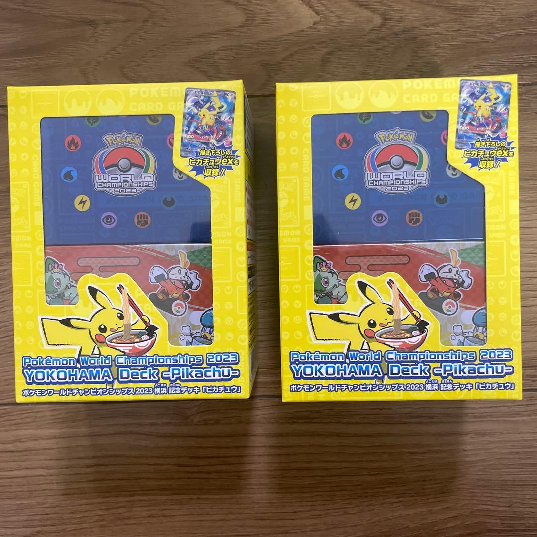 WCS 新品　ポケカ　横浜記念デッキ　2box