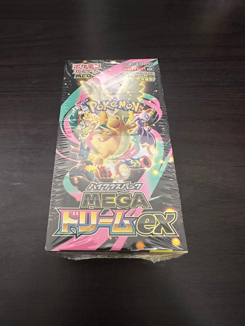 新品・未開封　ポケモンカード　MEGAドリームEXパック　シュリンク付き